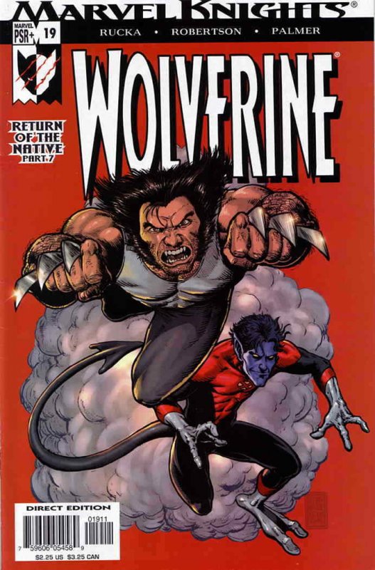 Wolverine (Vol. 3) #19 FN; Marvel | Greg Rucka - we combine shipping 