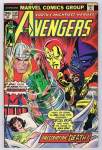 Avengers #139 ORIGINAL Vintage 1975 Marvel Comics Whirlwind Beast Iron Man Thor