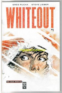 WHITEOUT #1, FCBD, Promo, Greg Rucka, Lieber, 2007, NM