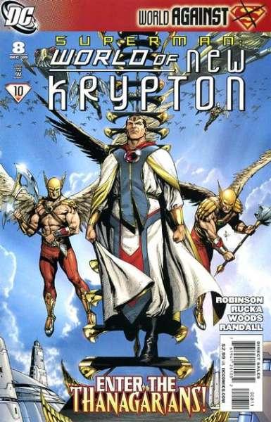 Superman: World of New Krypton #8, NM + (Stock photo)