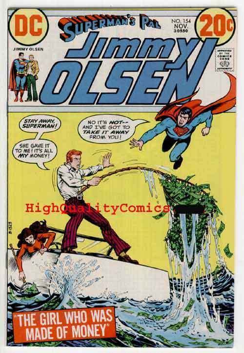 SUPERMAN'S PAL JIMMY OLSEN #154, VF+, Vikings, Olsen the Red, more in our store