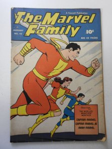 The Marvel Family #43 (1950) VG Condition 1 in tear bc