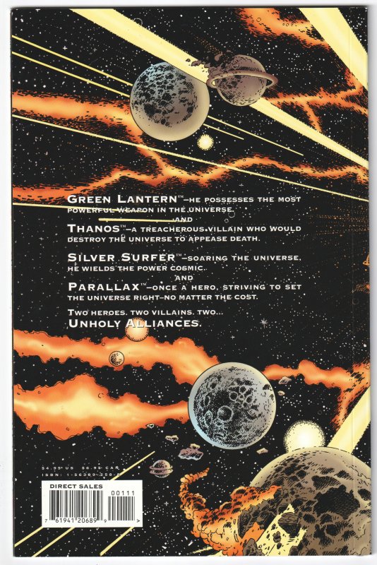 Green Lantern/Silver Surfer: Unholy Alliances (1995) Silver Surfer