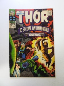 Thor #136 (1967) VG condition bottom staple detached from cover