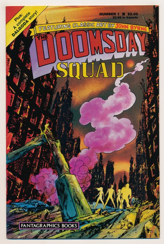 Doomsday Squad (1986) #1-7 VG to NM Complete series