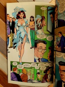Superman: The Wedding Album #1 (DC 1996) White Embossed Collector's Edition (VF)