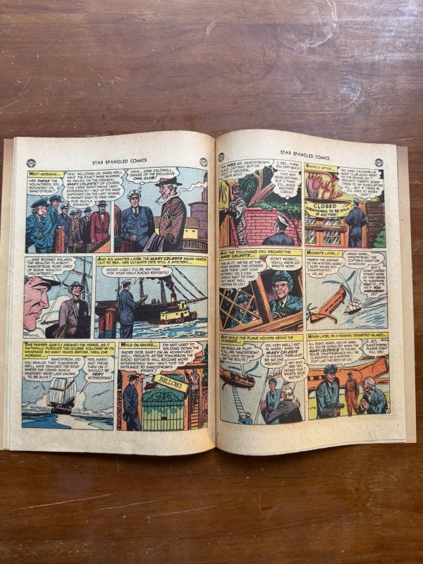 Star Spangled Comics #115 (DC Comics 1951) [VG] “Journey Of A Thousand Deaths!”