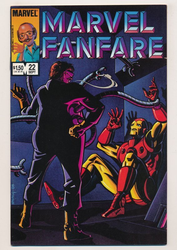 Marvel Fanfare (1982 1st Series) #22-23 VF Iron Man, Doctor Octopus