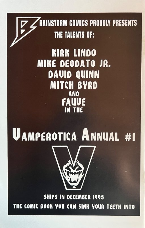 Vamperotica #8 (1995) NM Condition