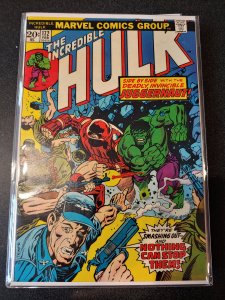 THE INCREDIBLE HULK #172 JUGGERNAUT ISSUE VF+ TRIMPE