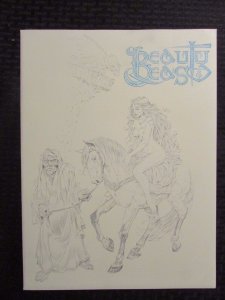 1983 BEAUTY & BEAST Portfolio by John A Williams SIGNED #718/1200 NM/VF- 11x15