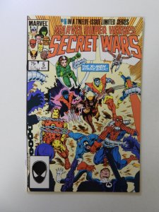 Marvel Super Heroes Secret Wars #5 Direct Edition (1984) NM condition