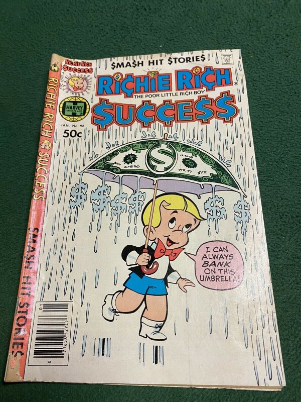 Richie Rich Success #96 Harvey Comics 1978