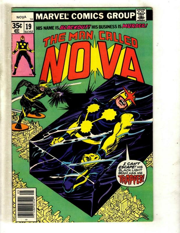 Lot Of 5 NOVA Marvel Comic Books # 15 16 18 19 20 Guardians Avengers Hulk WS10