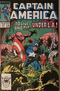 CAPTAIN AMERICA 1985 (MARVEL)#326-331.6 BOOK LOT.