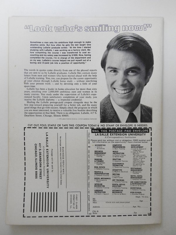 Marvel Preview #3 (1975) W/ Blade!  Solid VG/Fine Condition!