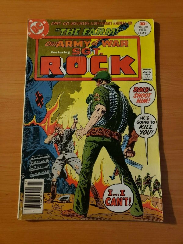 Our Army At War #301 ~ VERY GOOD - FINE FN ~ (1977, DC Comics)