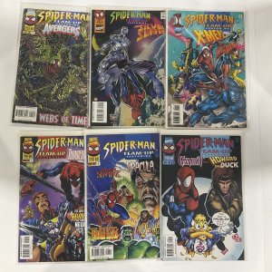 Spider-Man Team-up 1 2 , 4 5 6 7 1995 Lot Of 6 NM near mint Marvel