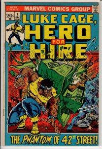 Hero for Hire #4 (1972) 8.0 VF