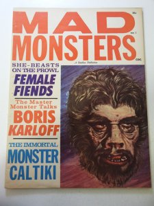 Mad Monsters #3 VG/FN Condition small moisture stain fc