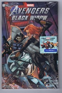 NEW SEALED Avengers Black Widow #1 Walmart Exclusive 3 Pack Marvel Comics