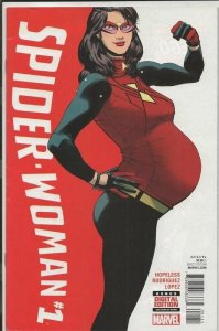 Spider Woman #1 ORIGINAL Vintage 2016 Marvel Comics 