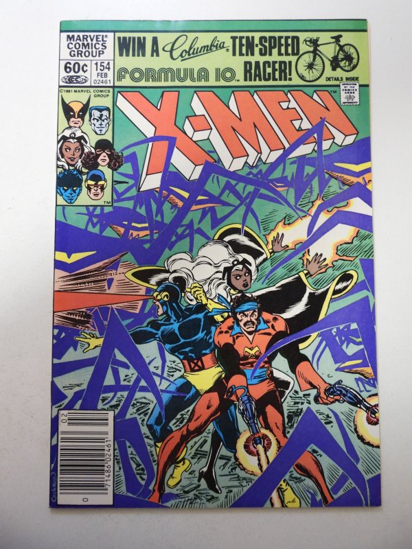 The Uncanny X-Men #154 (1982) VF Condition