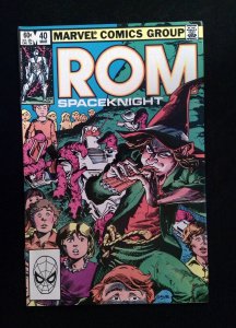 Rom #40  MARVEL Comics 1983 VF+