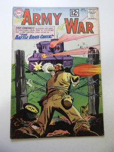 Our Army at War #123 (1962) VG+ Condition tape pull fc