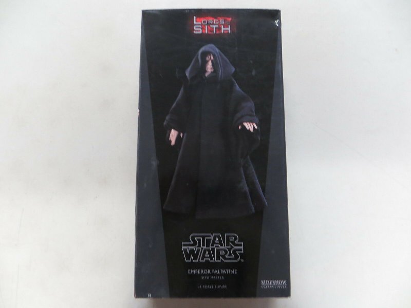 SIDESHOW STAR WARS ASAJJ VENTRESS 1/6 FIGURE IN PALPATINE BOX SUPER RARE ERROR!!