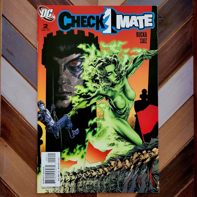 CHECK MATE #1, 2, 4 Set of 3 (DC Comics, 2006) Infinite Crisis crossover event