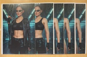 Trinity The Matrix Cosplay 5 Book Set Pristine Renders Carrie-Anne Moss  Homage