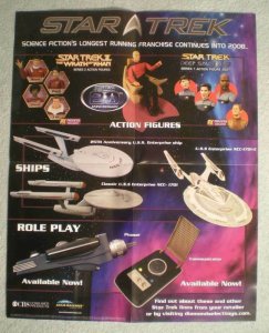 STAR TREK Promo Poster, 16x20, 2008, Unused, more in our store