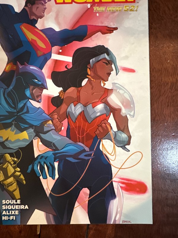 Superman/Wonder Woman #10 Variant Cover (2014)