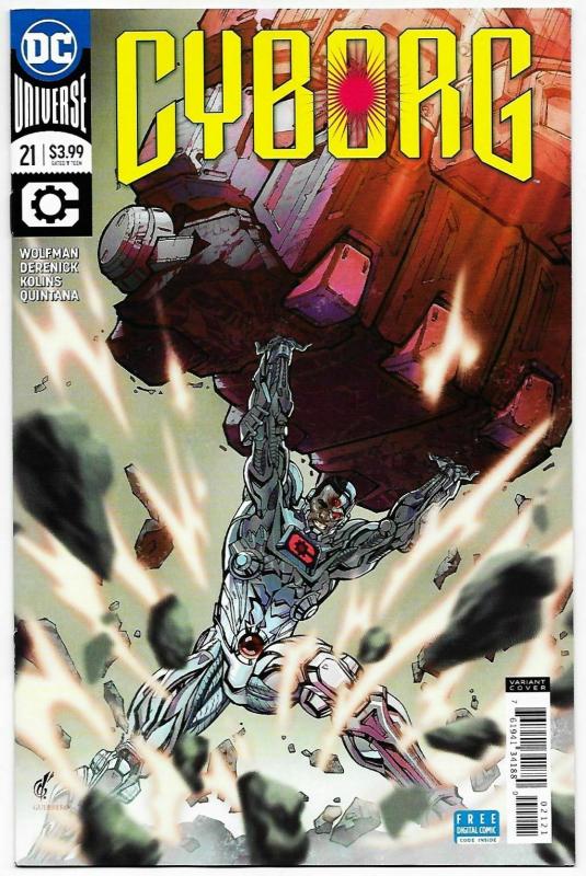 Cyborg #21 Rebirth Variant Cvr (DC, 2018) NM