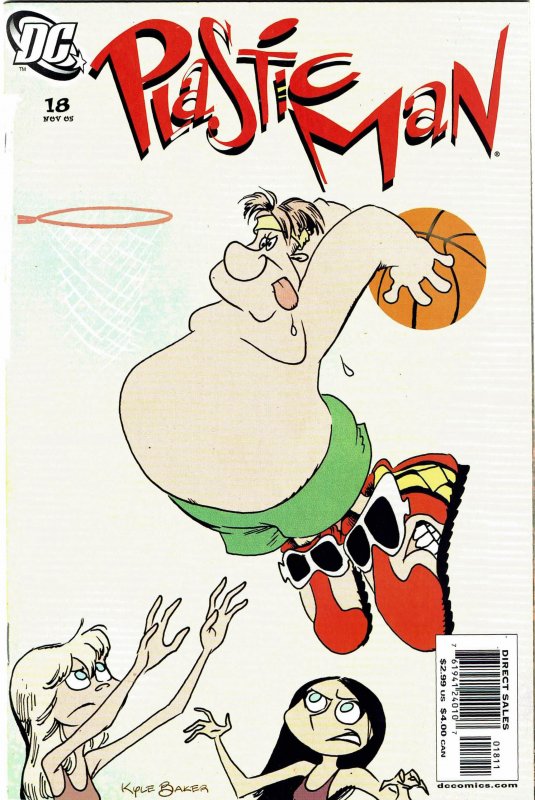 Plastic Man #18  (2003) Kyle Baker NM