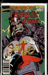 Fantastic Four Annual #23 Newsstand Edition (1989) Fantastic Four