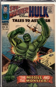 Tales to Astonish #85 (1966) Hulk