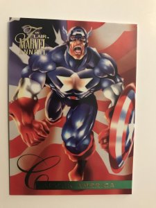 CAPTAIN AMERICA #107 card : Marvel Annual 1995 Flair; NM/M; base
