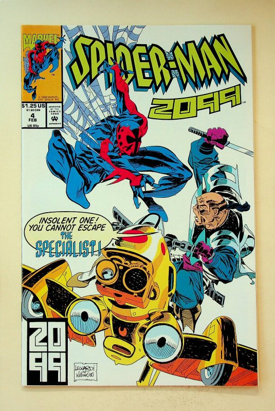 Spider-Man 2099 No. 4 (Feb 1993, Marvel) - Near Mint/Mint