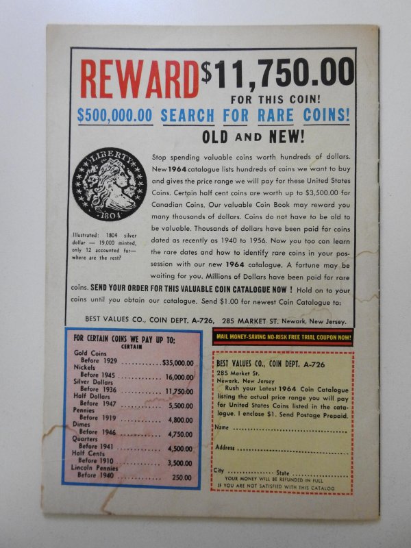 World's Finest Comics #139 (1964) VG Condition