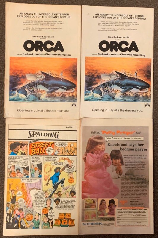 The Human Fly #1,2,3,5 Marvel Comics 1977 Ghost Rider Lot