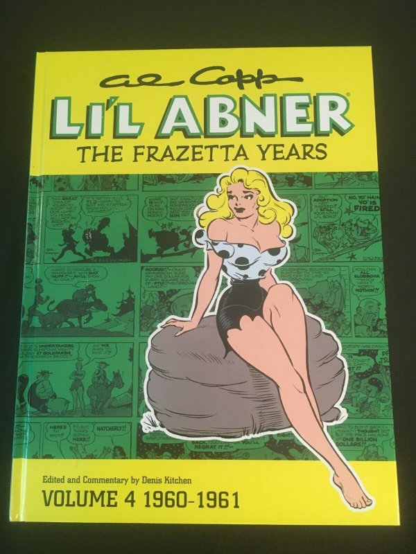 AL CAPP'S LI'L ABNER: THE FRAZETTA YEARS Vol. 4: 1960-1961 Dark Horse Hardcover
