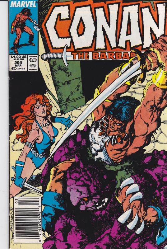 Conan the Barbarian #204