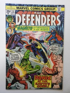 The Defenders #15 (1974) VF Condition! MVS intact!