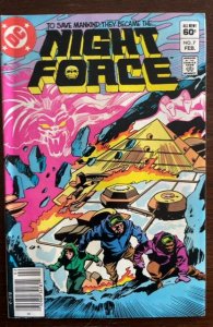 Night Force #7 Newsstand Edition / Mark Jewelers Variant (1983)