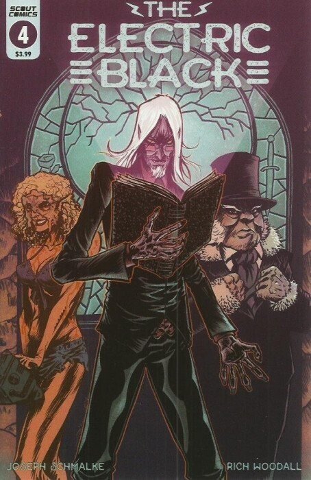 THE ELECTRIC BLACK #1-4 SET OF FOUR VARIANT COVERS SCOUT COMICS NM.