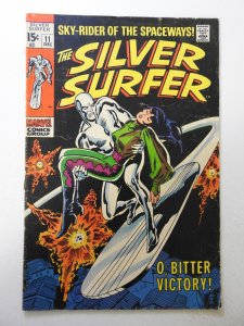 The Silver Surfer #11 (1969) GD/VG Condition moisture stain