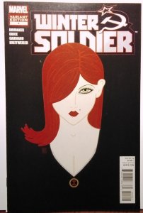 Winter Soldier #4 Black Widow 1:25 variant (2012)
