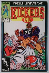 Kickers, Inc. #4 (Feb 1987, Marvel) VF/NM